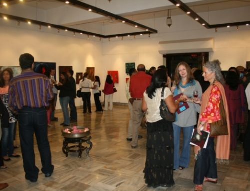 My first solo exhibition